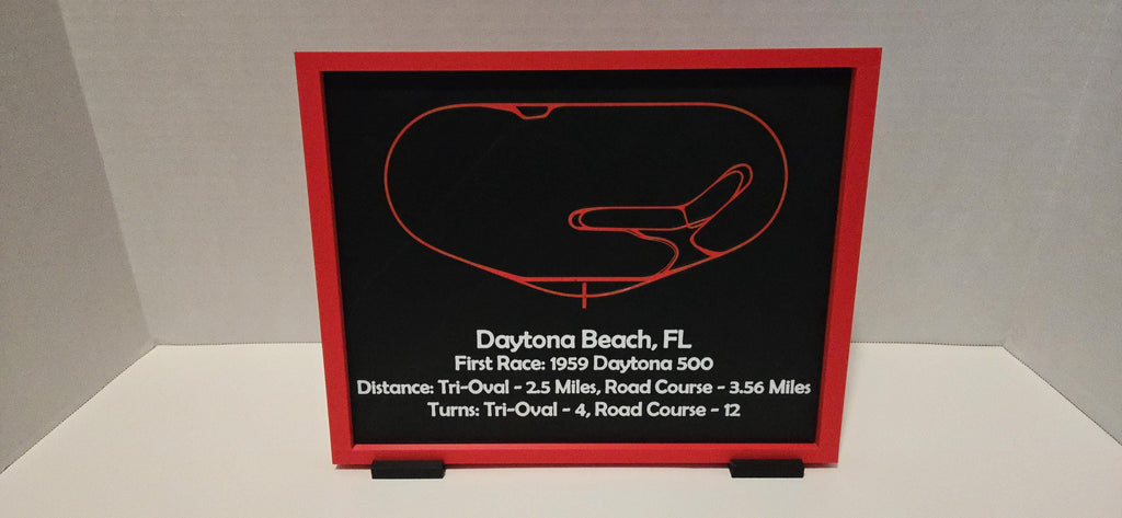 Custom Race Track Outline Sign | NASCAR, F1, IndyCar Tracks