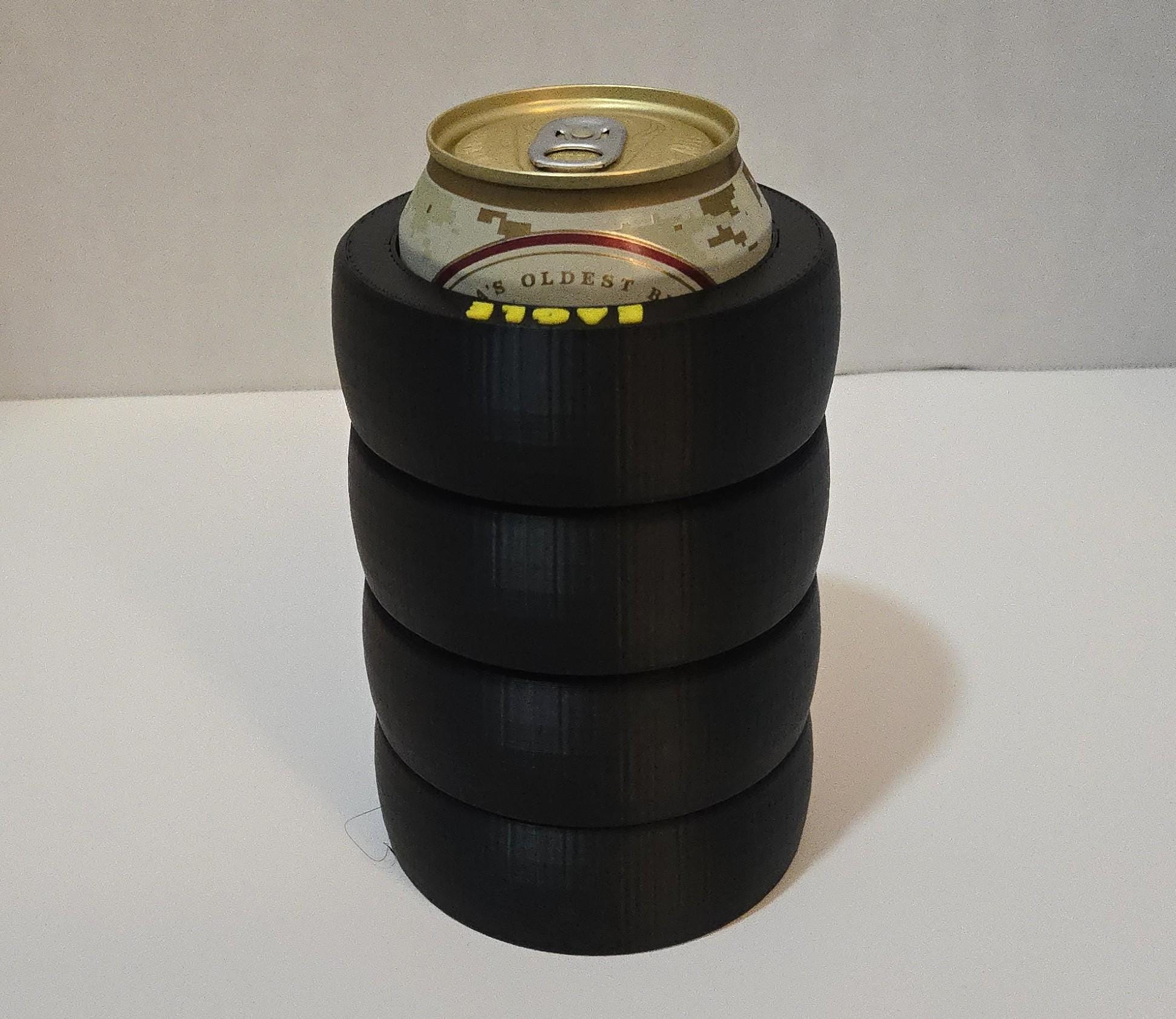 NASCAR Goodyear Tire Stack 12oz Can Holder / Pencil Holder