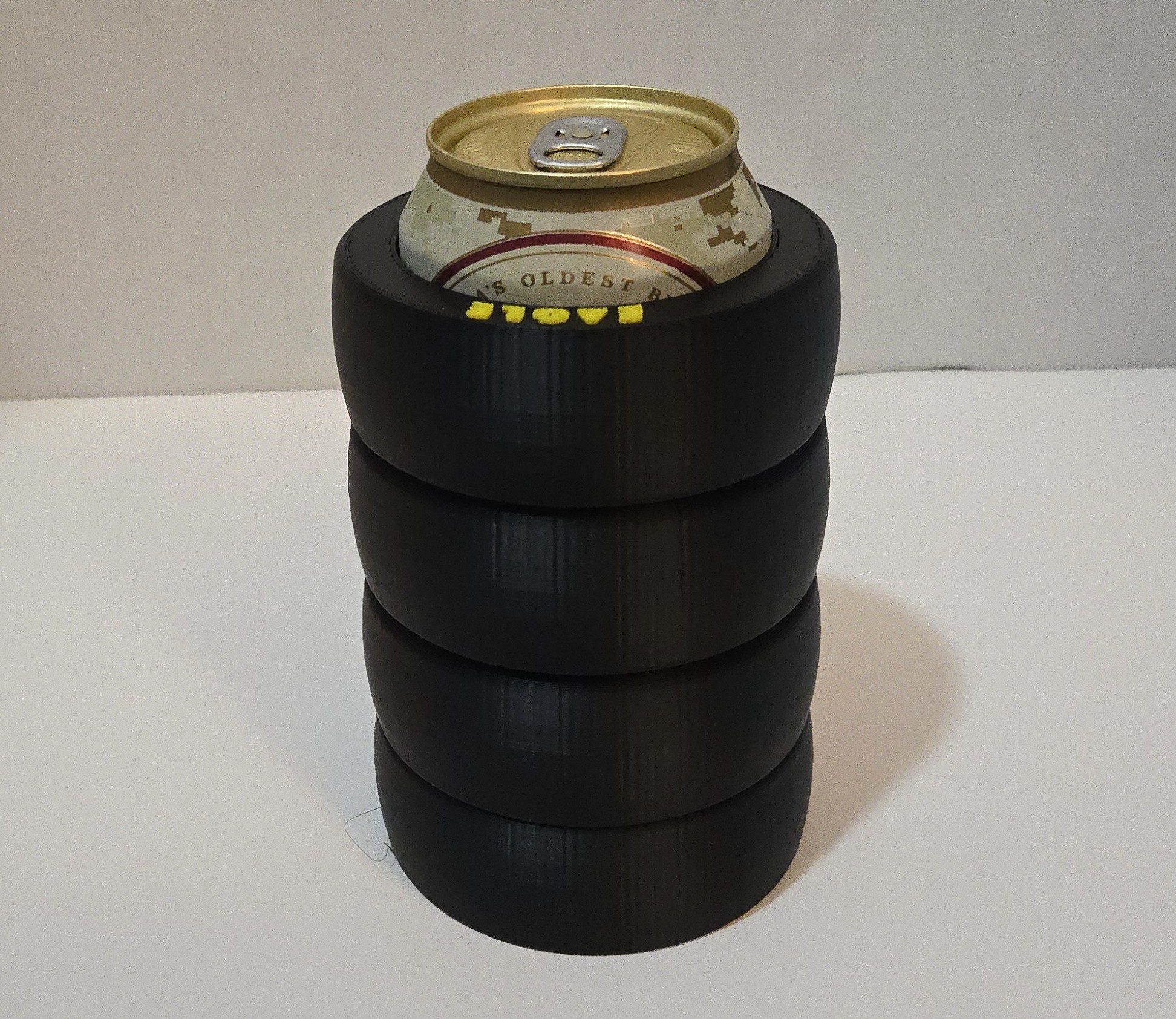NASCAR Goodyear Tire Stack 12oz Can Holder / Pencil Holder - Image 5