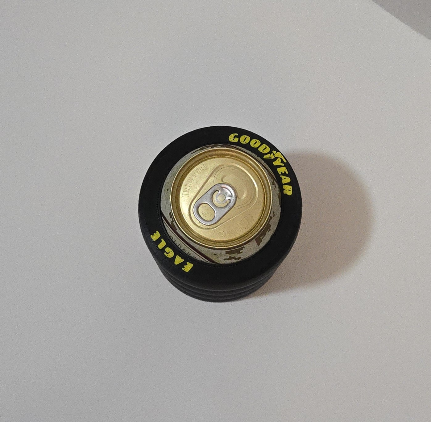 NASCAR Goodyear Tire Stack 12oz Can Holder / Pencil Holder - Image 4